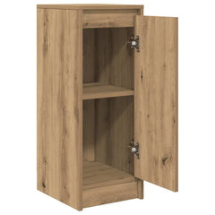 vidaXL Sideboard Artisan Oak 29.5x34x76 cm Engineered Wood 5