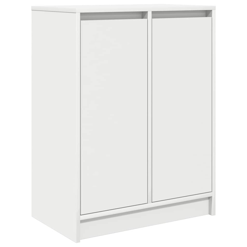vidaXL Sideboard White 57x34x76 cm Engineered Wood 2