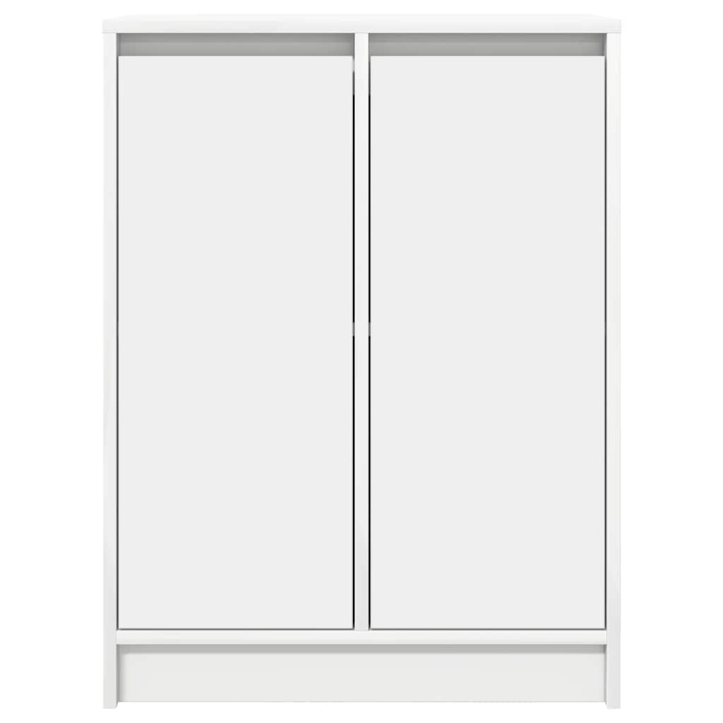 vidaXL Sideboard White 57x34x76 cm Engineered Wood 6