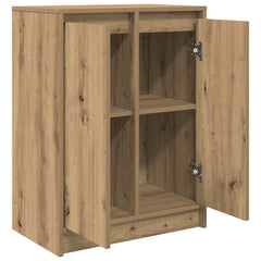 vidaXL Sideboard Artisan Oak 57x34x76 cm Engineered Wood 5