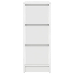 vidaXL Sideboard White 29.5x34x76 cm Engineered Wood 6