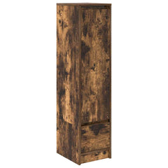 vidaXL Highboard Smoked Oak 29.5x34x119.5 cm Engineered Wood 2
