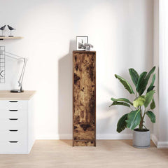 vidaXL Highboard Smoked Oak 29.5x34x119.5 cm Engineered Wood 3