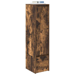 vidaXL Highboard Smoked Oak 29.5x34x119.5 cm Engineered Wood 4