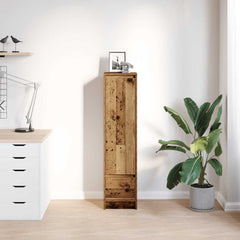 vidaXL Highboard Old Wood 29.5x34x119.5 cm Engineered Wood 3