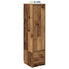 vidaXL Highboard Old Wood 29.5x34x119.5 cm Engineered Wood 4