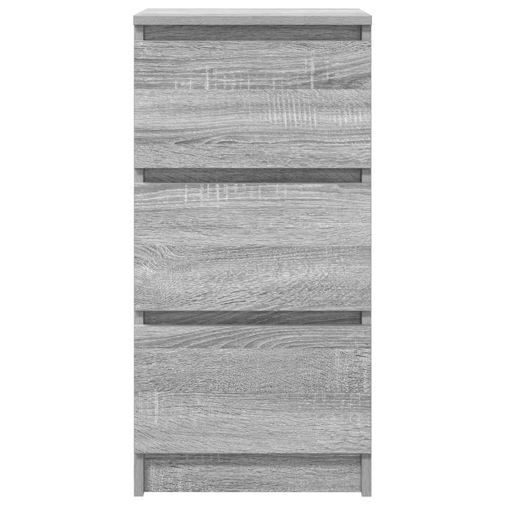 vidaXL Sideboard Grey Sonoma 37.5x35x76 cm Engineered Wood 6
