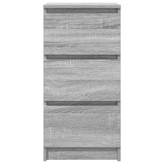 vidaXL Sideboard Grey Sonoma 37.5x35x76 cm Engineered Wood 6