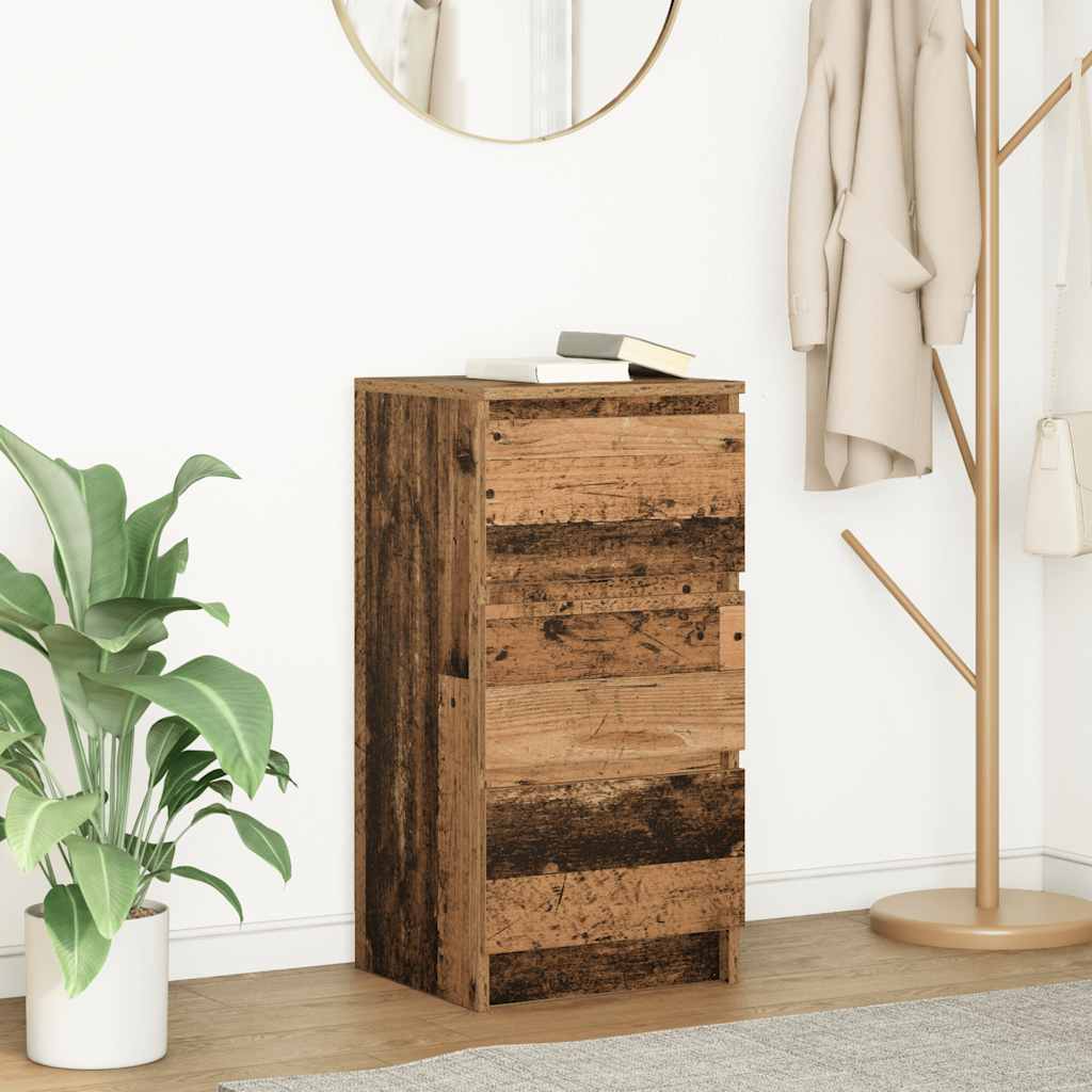 vidaXL Sideboard Old Wood 37.5x35x76 cm Engineered Wood 1