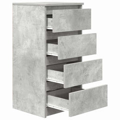 vidaXL Sideboard Concrete Grey 37.5x35x76 cm Engineered Wood 5