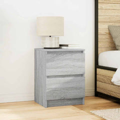 vidaXL TV Cabinet Grey Sonoma 40x35x54 cm Engineered Wood 3