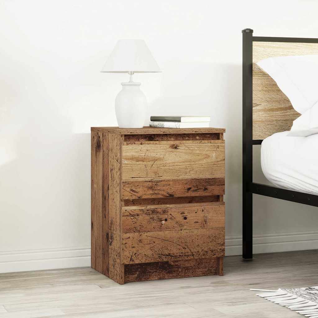vidaXL TV Cabinet Old Wood 40x35x54 cm Engineered Wood 3