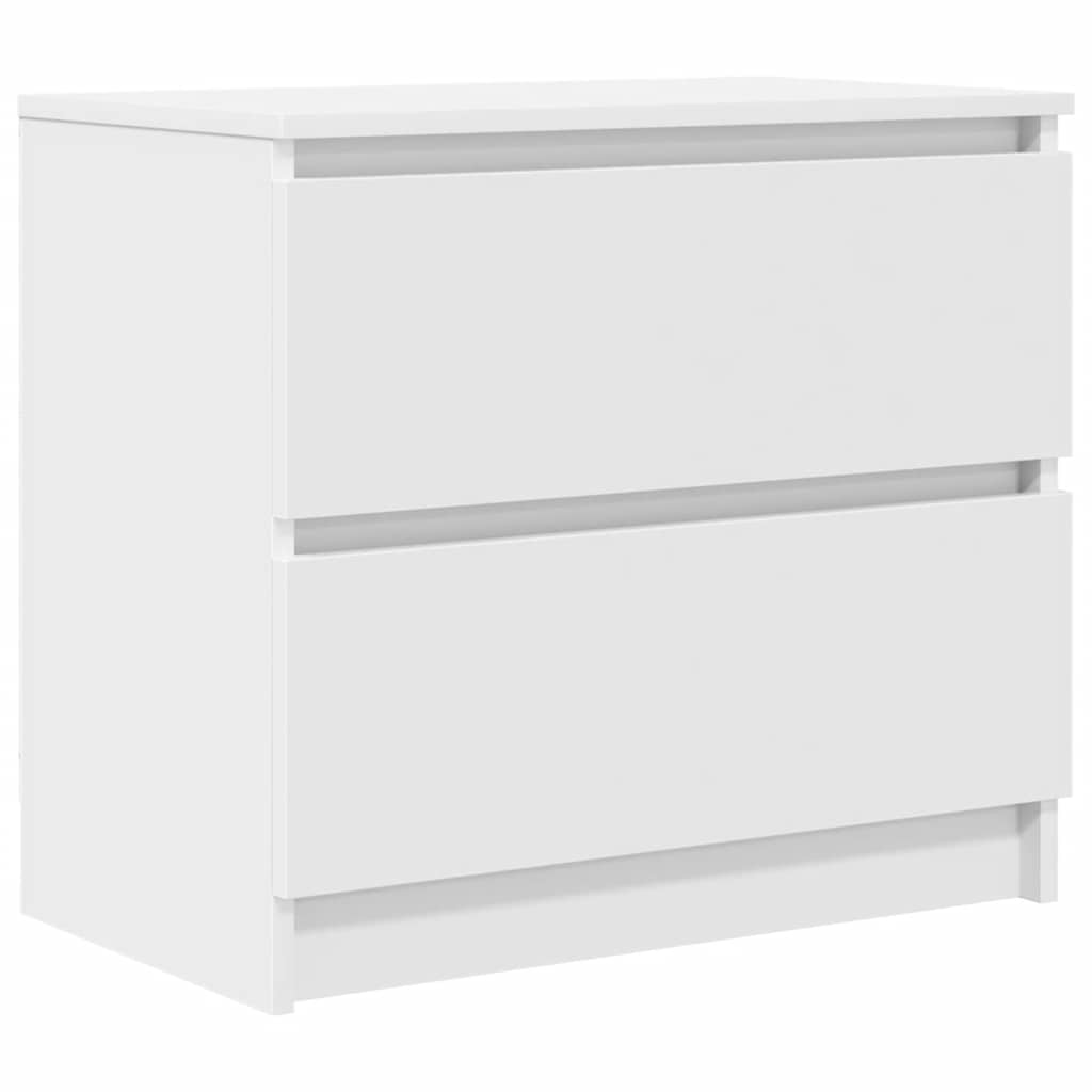 TV Cabinet 60x35x54 cm Engineered Wood White