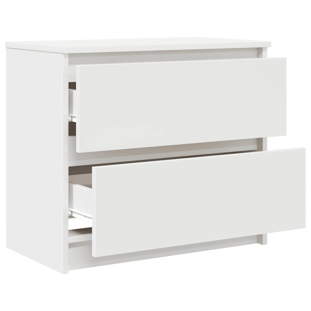 TV Cabinet 60x35x54 cm Engineered Wood White