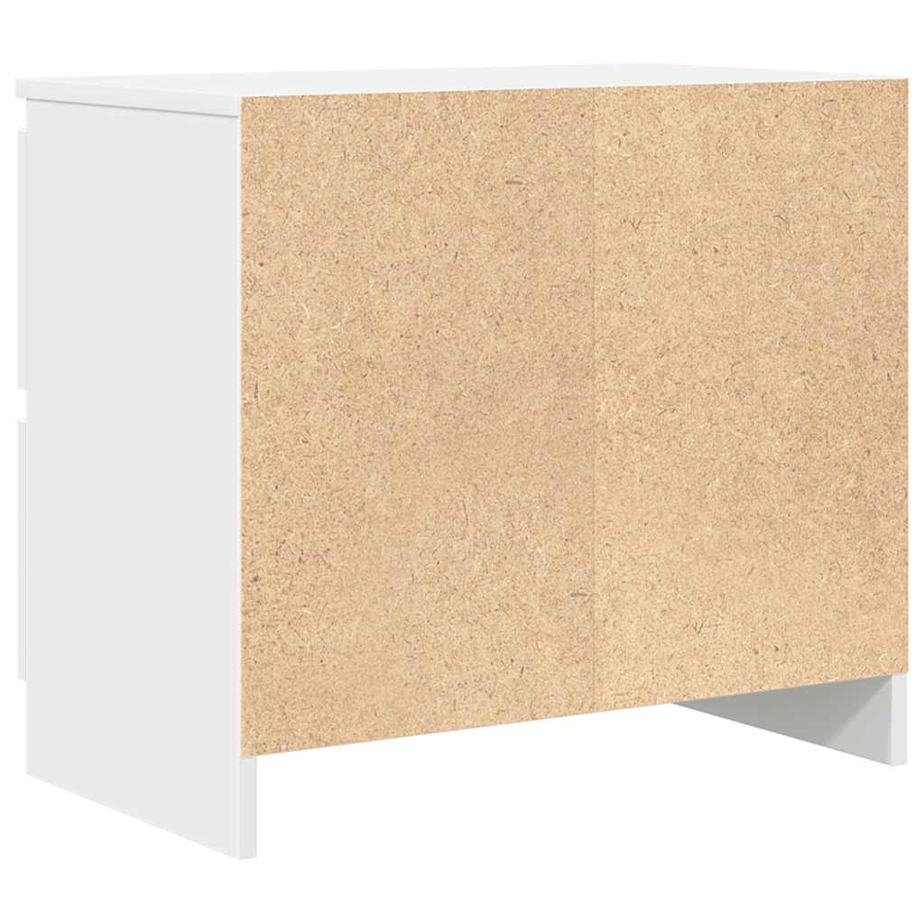 TV Cabinet 60x35x54 cm Engineered Wood White