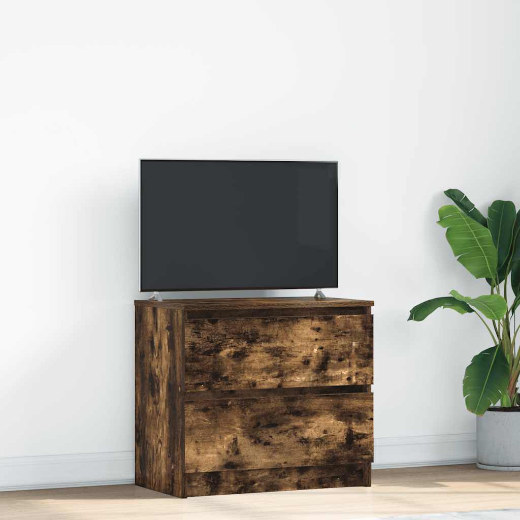 TV Cabinet 60x35x54 cm Engineered Wood Smoked oak