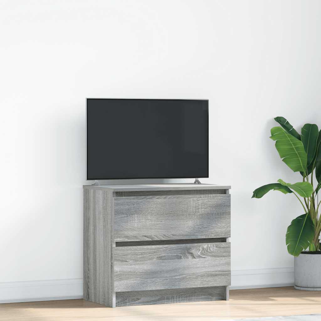 TV Cabinet 60x35x54 cm Engineered Wood Grey sonoma