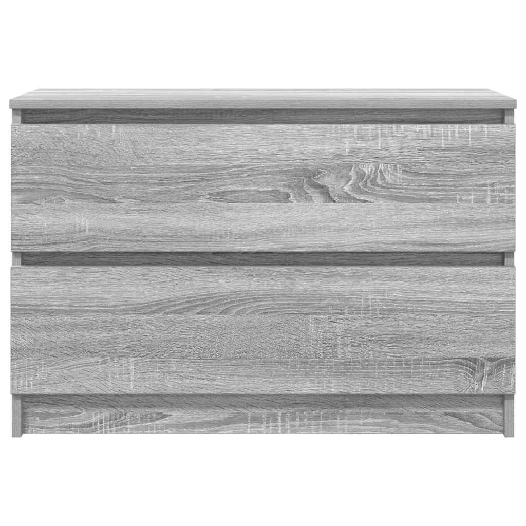 vidaXL TV Cabinet Grey Sonoma 80x35x54 cm Engineered Wood 6