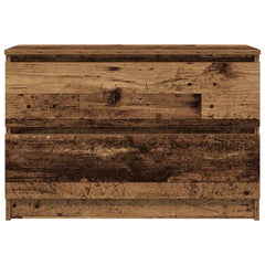 vidaXL TV Cabinet Old Wood 80x35x54 cm Engineered Wood 6