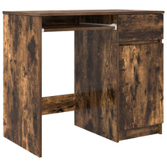 Desk 86x49x76 cm Engineered Wood Smoked oak
