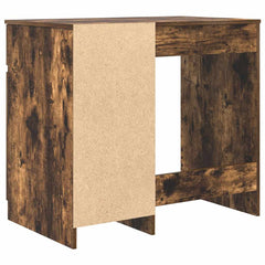Desk 86x49x76 cm Engineered Wood Smoked oak