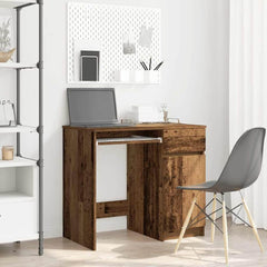 Desk 86x49x76 cm Engineered Wood Old wood