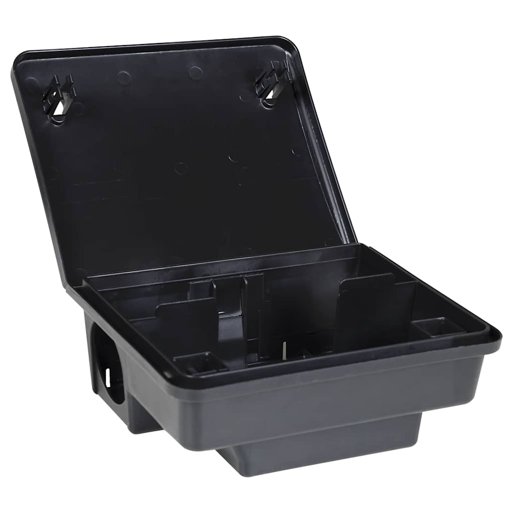 vidaXL Mouse Traps 6 pcs Black 23x19x9.5 cm 4