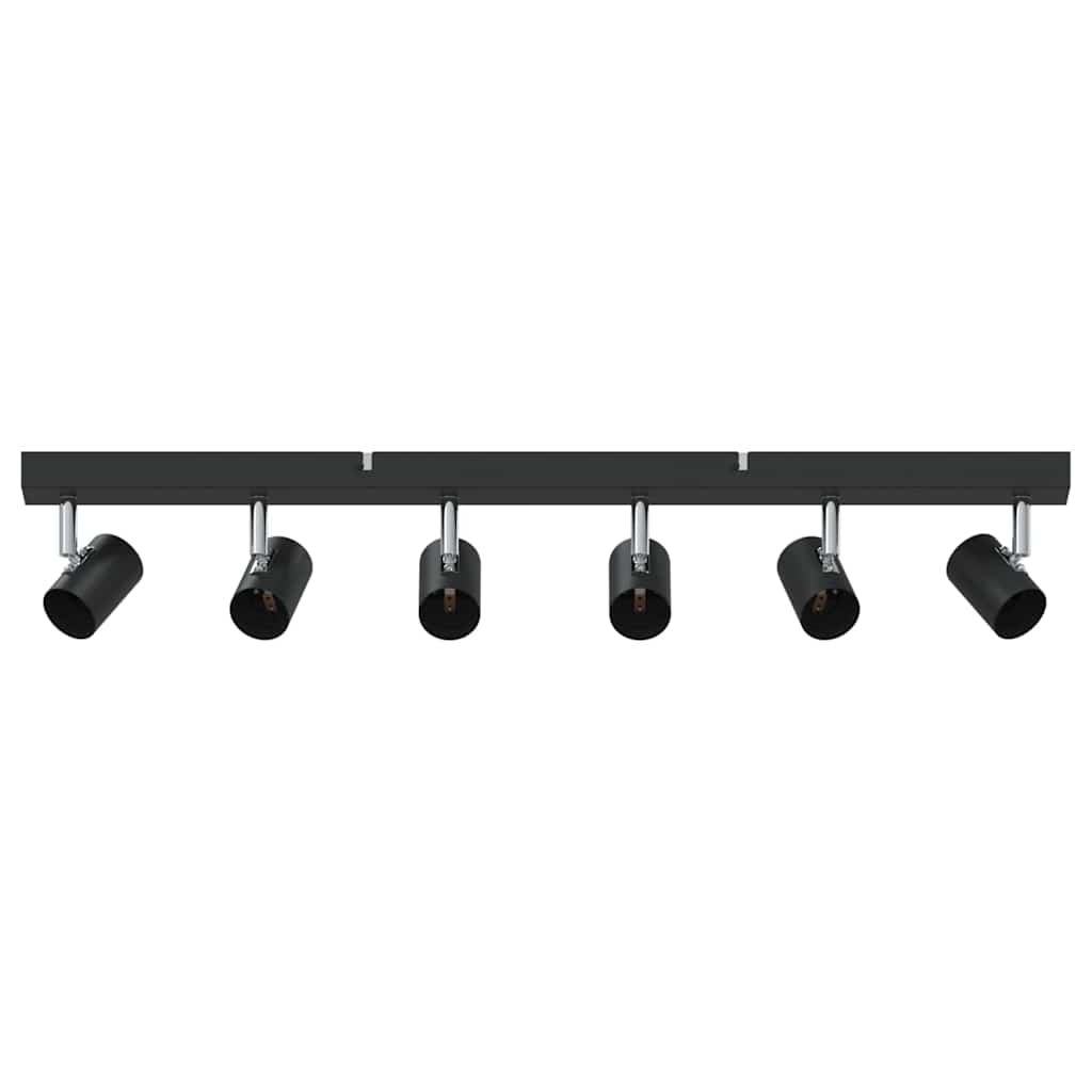vidaXL Ceiling Spotlight Black 73 x 6.5 x 11.5 cm Metal 2