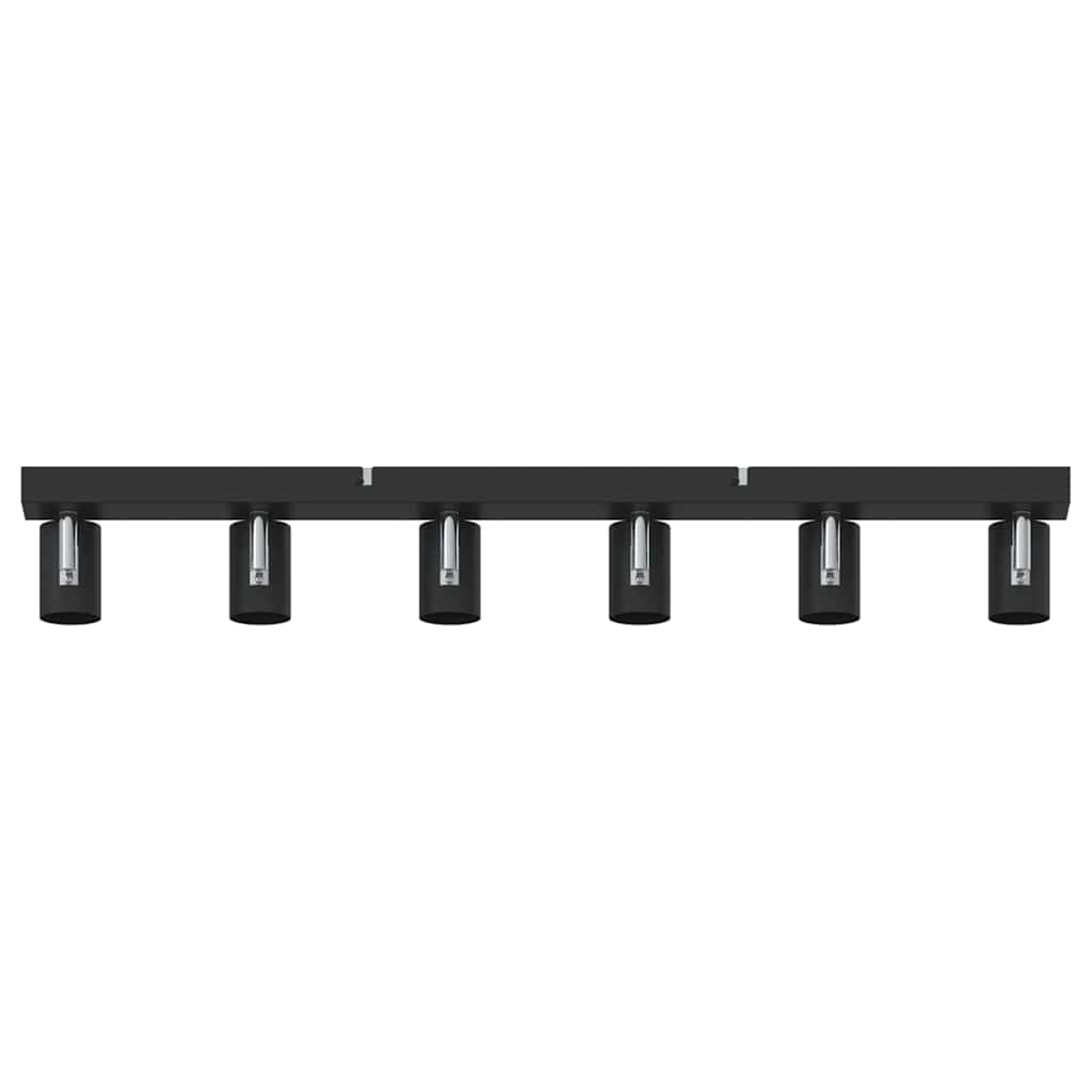 vidaXL Ceiling Spotlight Black 73 x 6.5 x 11.5 cm Metal 6