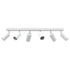 vidaXL Ceiling Spotlight with Spotlights White 73 x 6 x 16 cm Metal 3