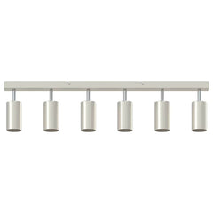 vidaXL Ceiling Spotlight with Spotlights Nickel 73 x 6 x 16 cm Metal 6