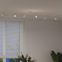 vidaXL Ceiling Spotlight Nickel 176.5 x 9.5 x 14 cm Steel 4