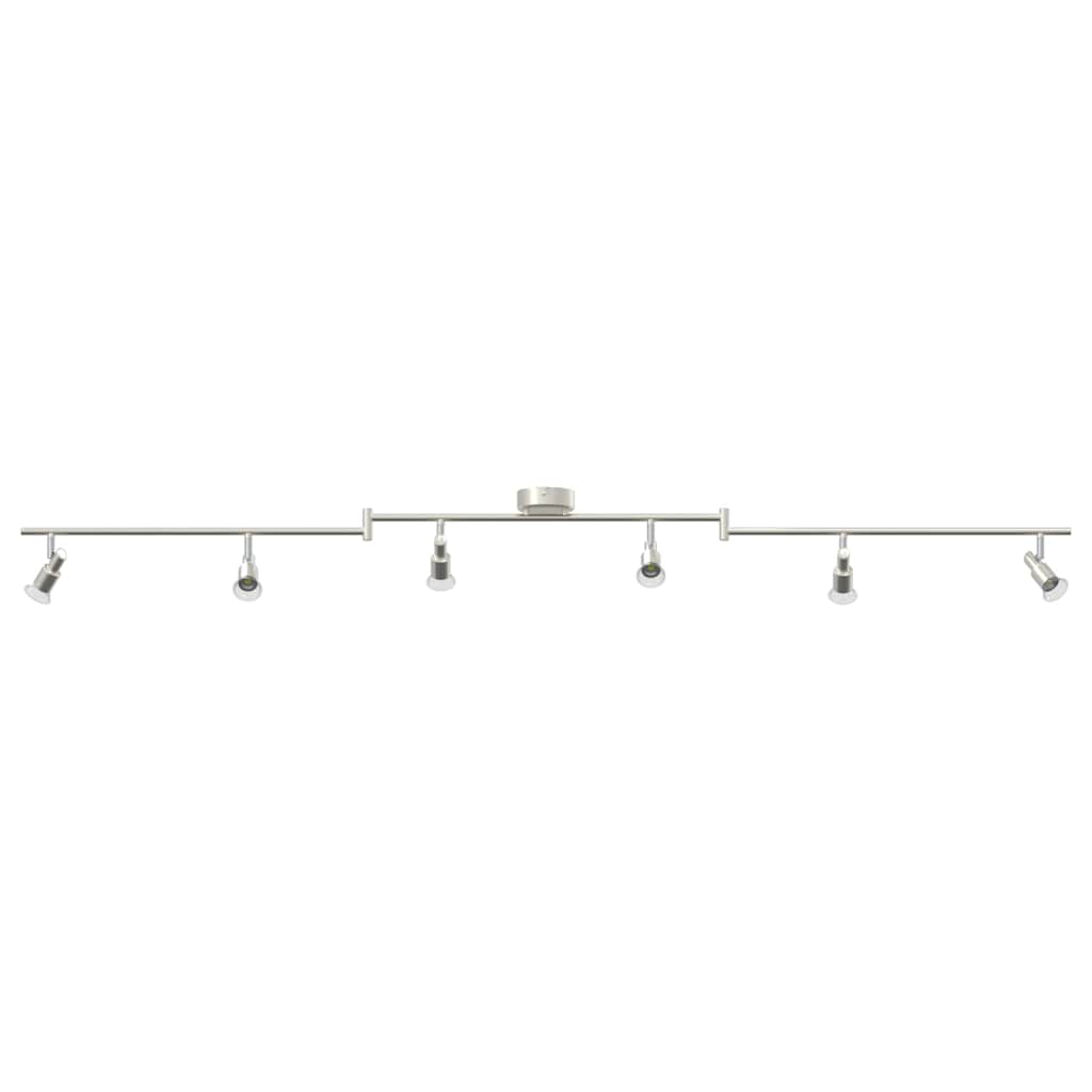 vidaXL Ceiling Spotlight Nickel 176.5 x 9.5 x 14 cm Steel 3