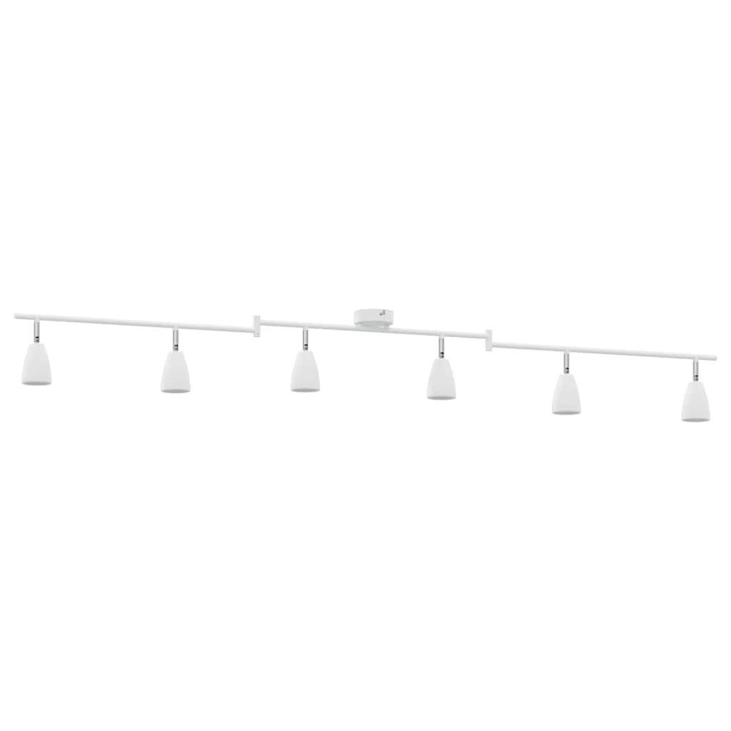 vidaXL Ceiling Spotlight White 176.5 x 12.5 x 13.5 cm Metal 5