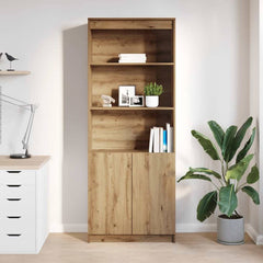 Highboard 70x35x180 cm Engineered Wood Artisan oak