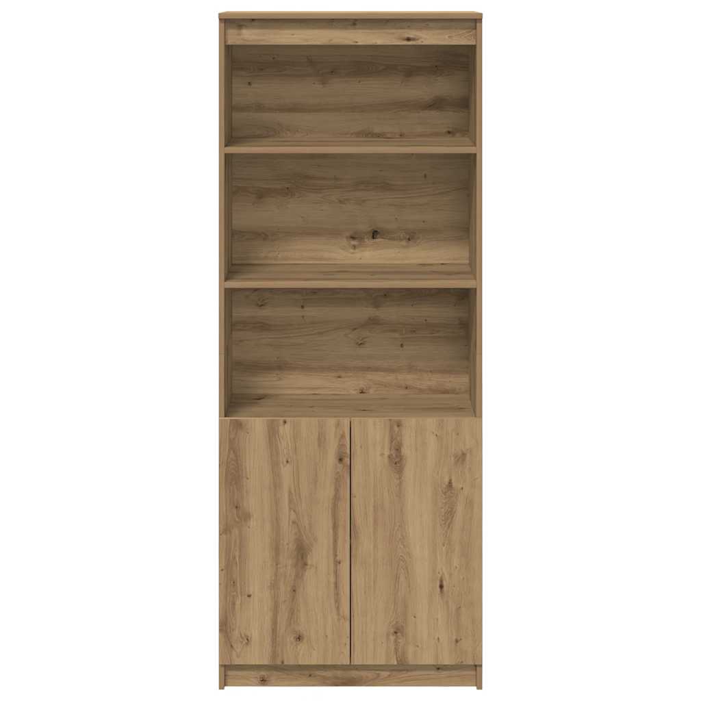 Highboard 70x35x180 cm Engineered Wood Artisan oak