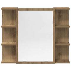 3 Piece Bathroom Furniture Set Engineered Wood Artisan oak