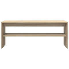 vidaXL TV Cabinet Sonoma Oak 100x40x40 cm Engineered Wood 5