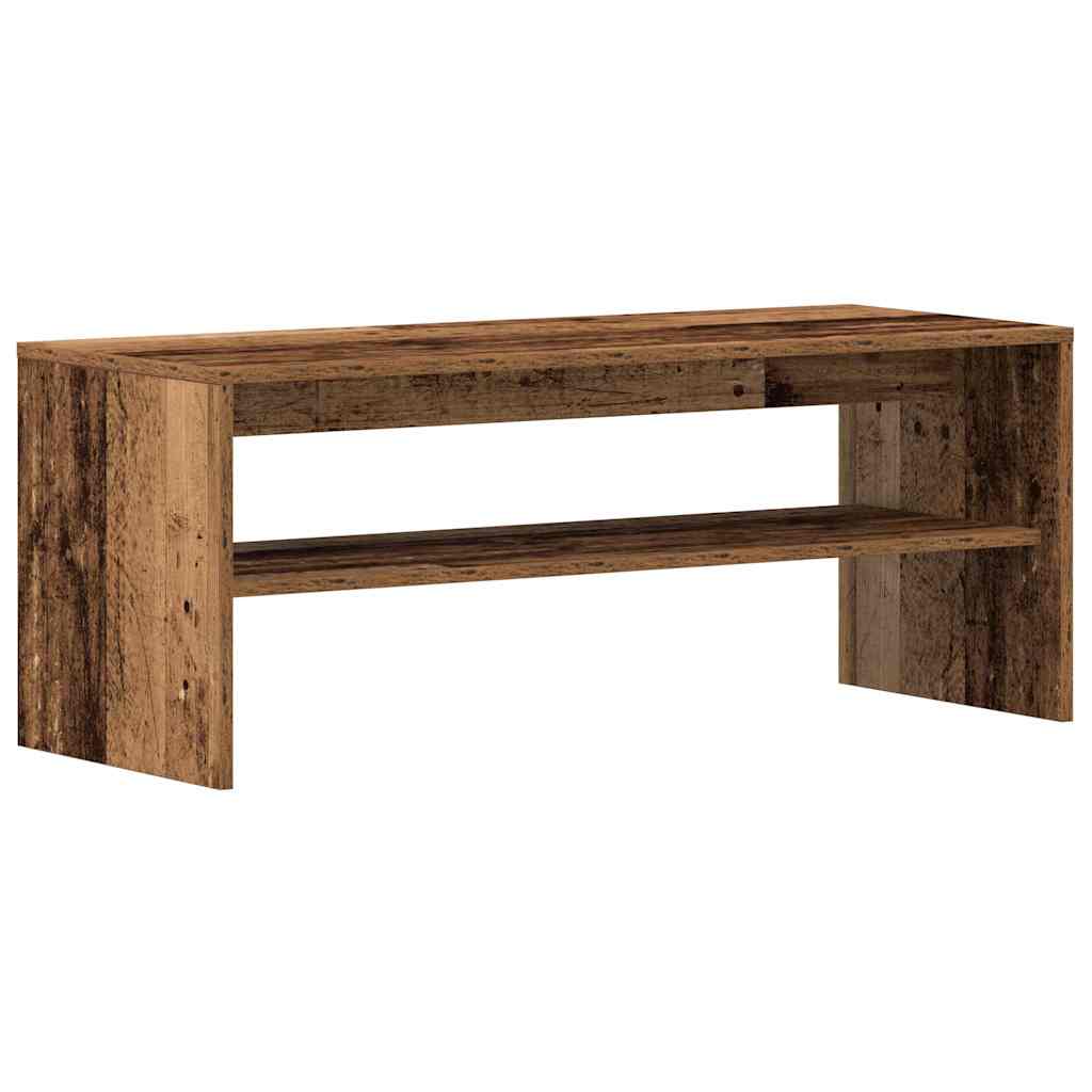 vidaXL TV Cabinet Old Wood 100x40x40 cm Engineered Wood 2
