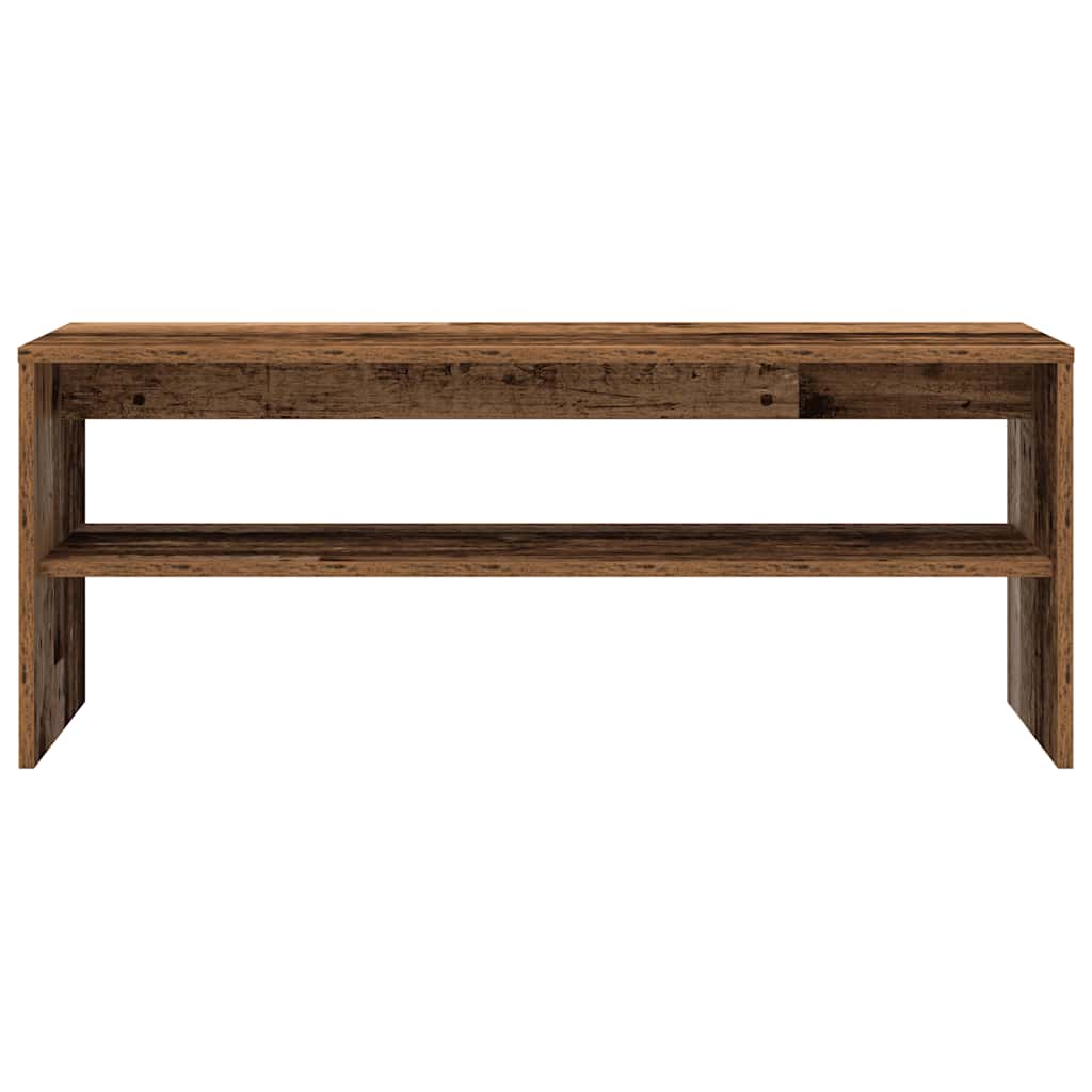 vidaXL TV Cabinet Old Wood 100x40x40 cm Engineered Wood 5