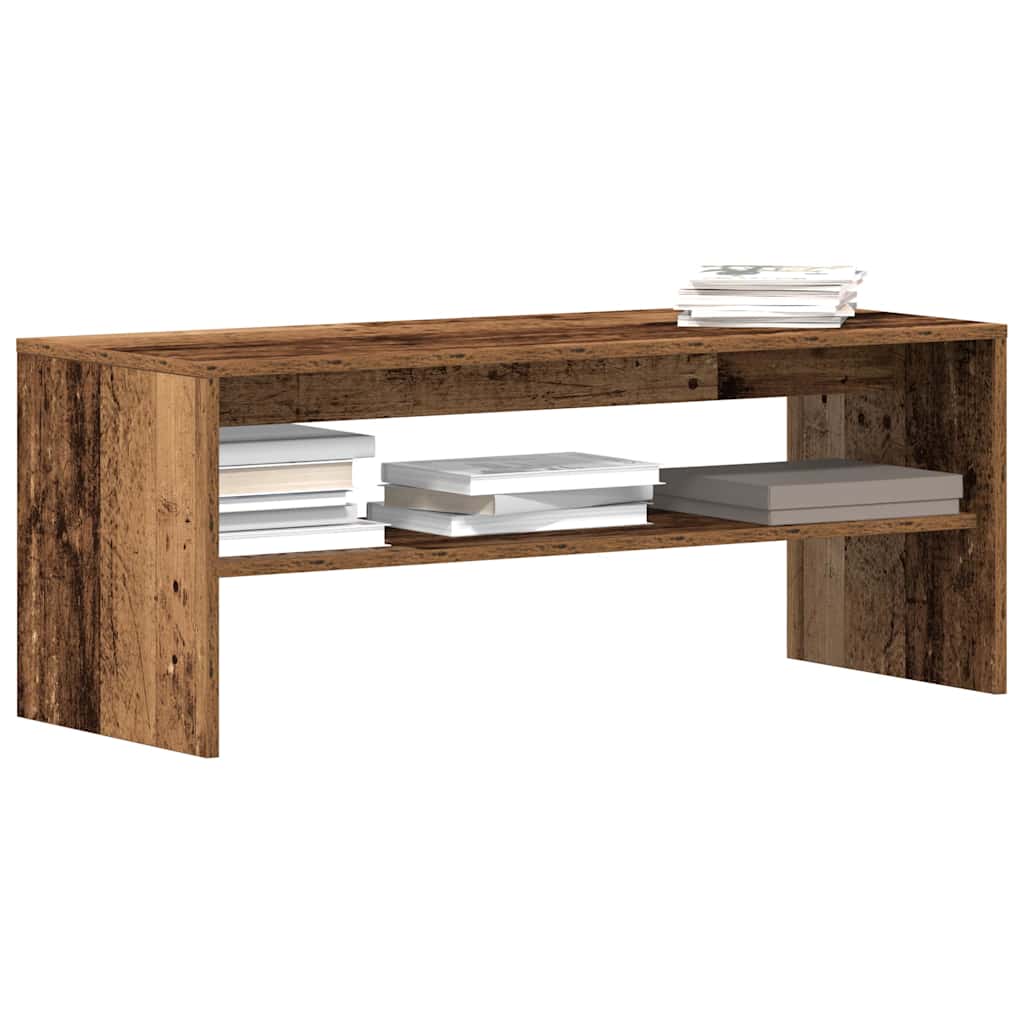 vidaXL TV Cabinet Old Wood 100x40x40 cm Engineered Wood 1