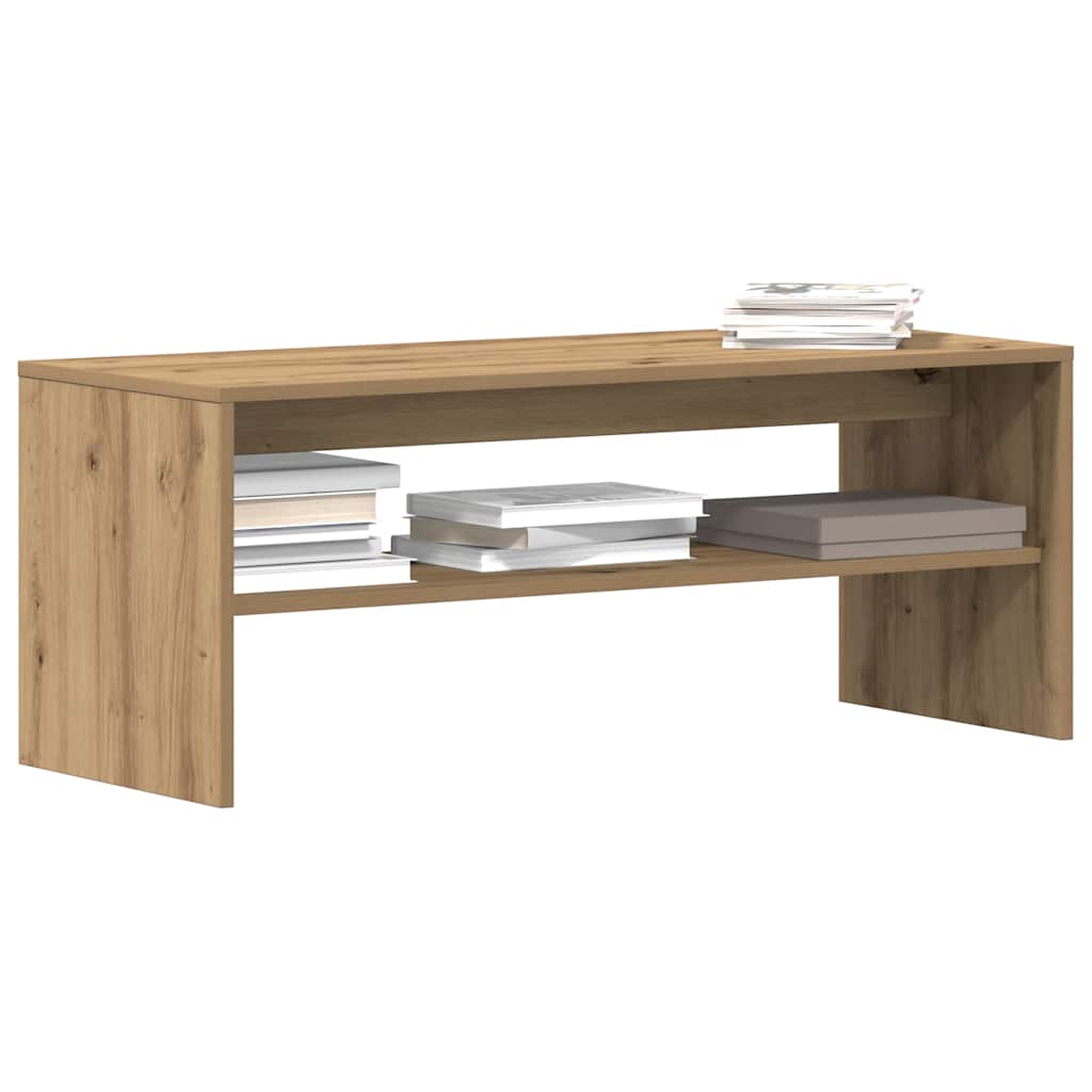 vidaXL TV Cabinet Artisan Oak 100x40x40 cm Engineered Wood 1