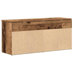 vidaXL Shoe Bench Old Wood 102x30.5x45 cm Engineered Wood 6