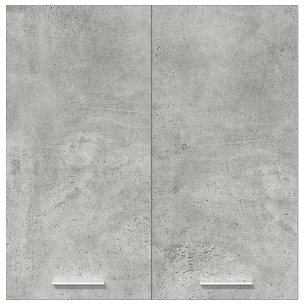 vidaXL Kitchen Wall Cabinet Concrete Grey 60x31x60 cm Engineered Wood 6