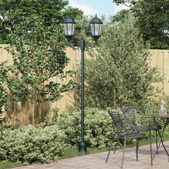 Garden Light 57 x 49 x 241 cm Aluminium and Glass Dark green 2