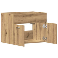 vidaXL Bathroom Sink Cabinet Artisan Oak 60x38.5x46 cm Engineered Wood 5