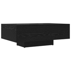 vidaXL Coffee Table Black Oak 85 x 55 x 31 cm 6