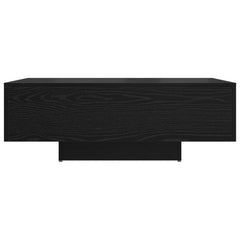 vidaXL Coffee Table Black Oak 85 x 55 x 31 cm 4
