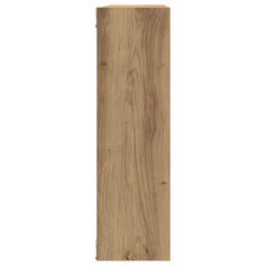 vidaXL Wall Shelf Artisan Oak 75x16x55 cm Engineered Wood 6