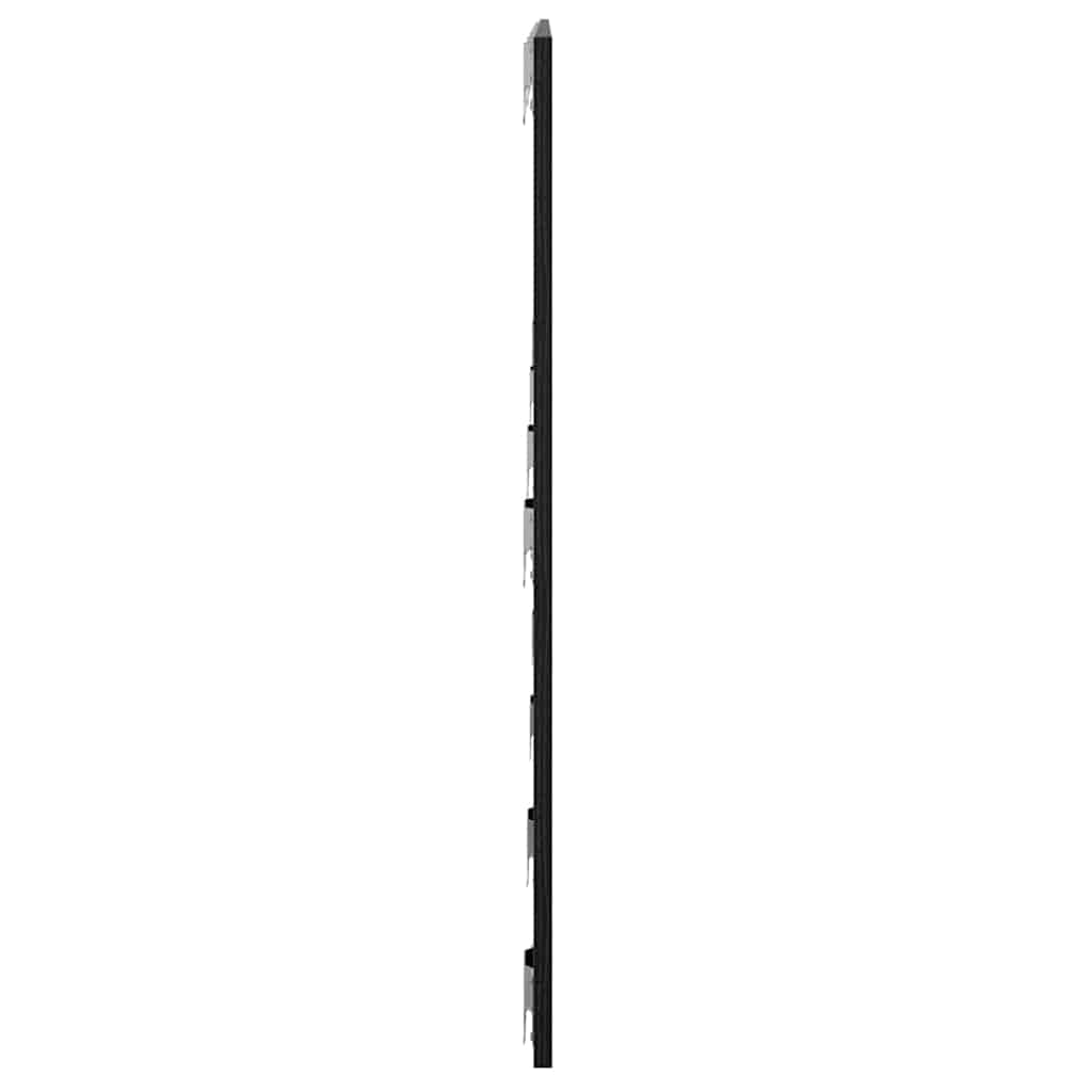 vidaXL Bed Headboard Black Oak Engineered Wood 6